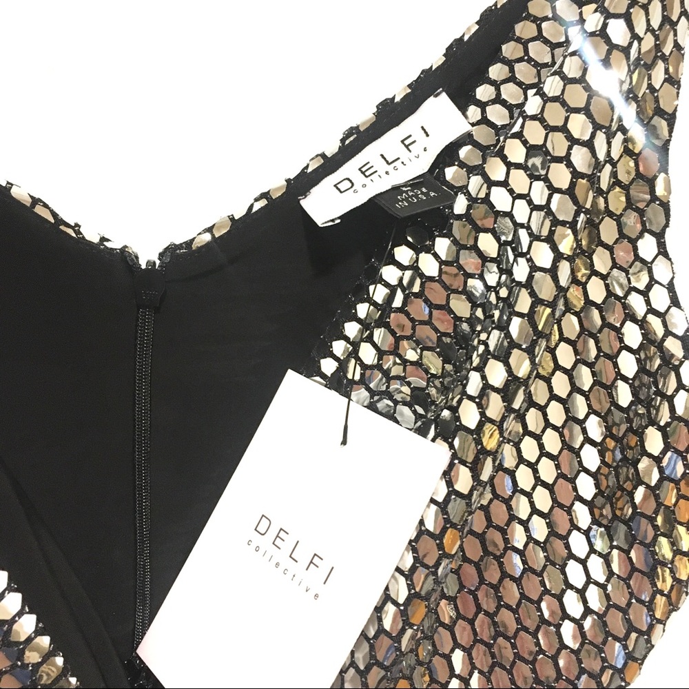 NWT Delfi Collective x Revolve Frankie Dress S - Picture 9 of 9